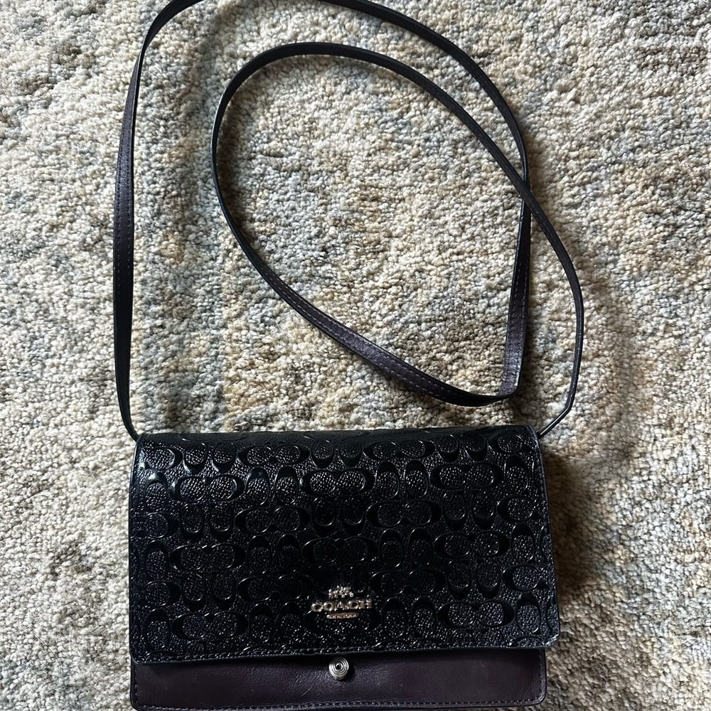 Coach Small Purse with Body Strap
